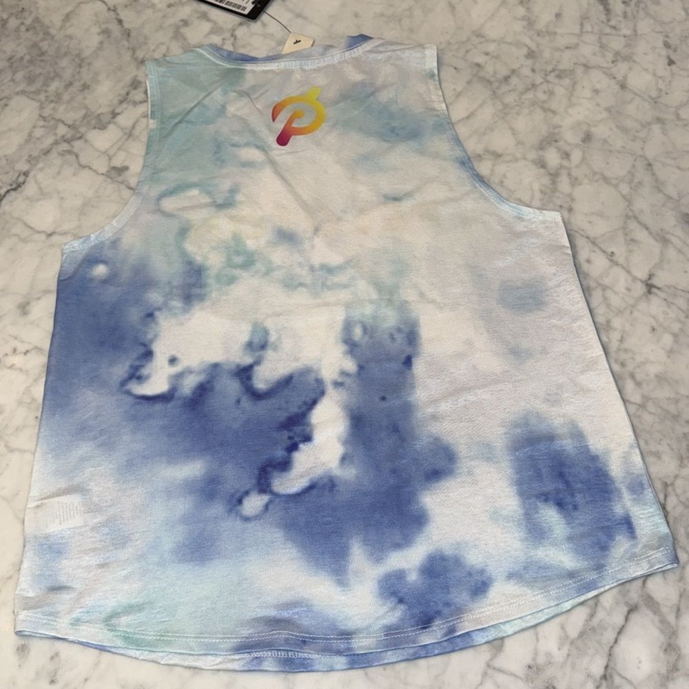 NWT Spiritual Gangster X Peloton Tie-Dye Oil Active Muscle Tank M - Picture 5 of 6